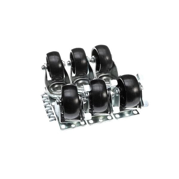 Caster Kit Plate Type (Set Of